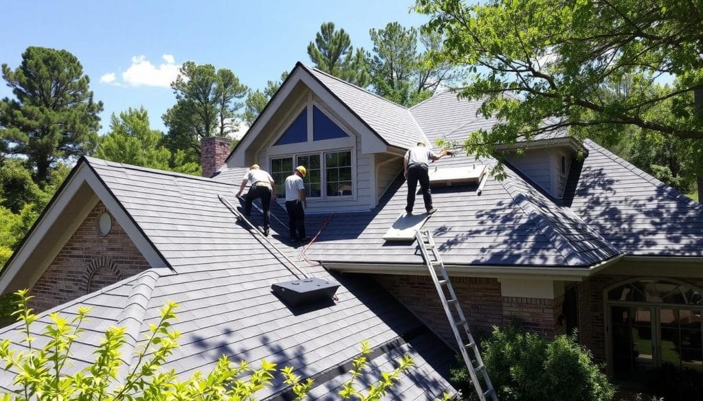 affordable residential roofing solutions in THe Woodlands
